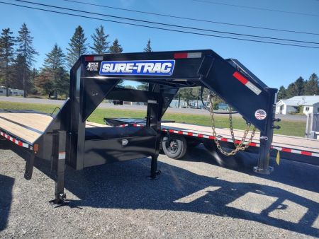 New 2027 Sure-Trac ST-HDO 8.5'X25' Gooseneck Deckover Trailer 17.6K