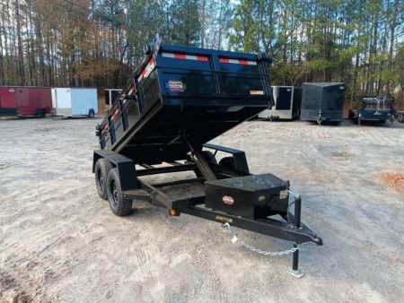 New 2027 PROSPECTOR LIGHT DUTY 5X10 7K TANDEM AXLE DUMP TRAILER WITH 2' WALLS