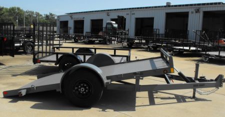 New SCISSOR LIFT Tilt Trailer 77 X 12 Metal Deck7K