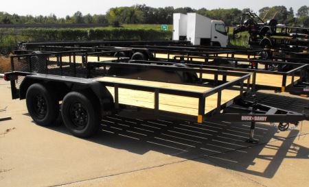 New Utility Trailer 77 X 12 Dove Gate 7000 GVWR