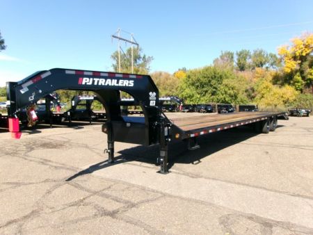 New 2027 PJ Trailers LDQ40D2BSWK-JA01 Flatbed Trailer