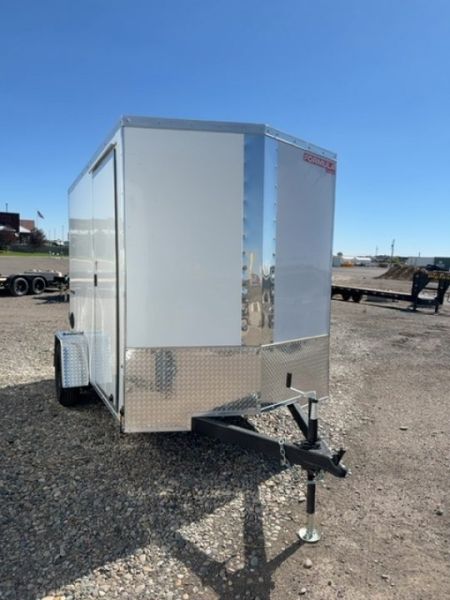New 2027 Formula Trailers 6X10 TRAVERSE FLAT TOP VNOSE W/RAMP