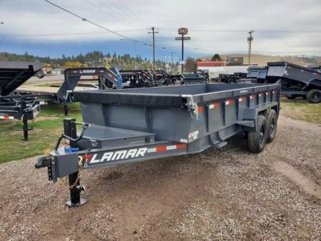 New 2027 Lamar 7x16 14k Dump Trailer
