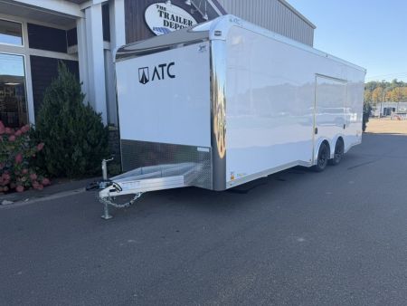 New ATC 8’6″ X 24′ ROM ENCLOSED CAR HAULER WITH ESCAPE DOOR 9.9K