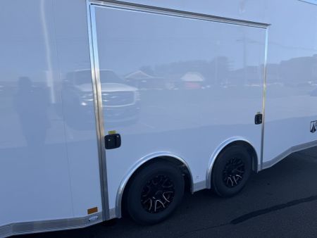 New ATC 8’6″ X 24′ ROM ENCLOSED CAR HAULER WITH ESCAPE DOOR 9.9K