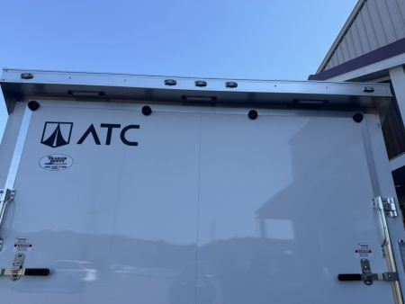 New ATC 8’6″ X 24′ ROM ENCLOSED CAR HAULER WITH ESCAPE DOOR 9.9K