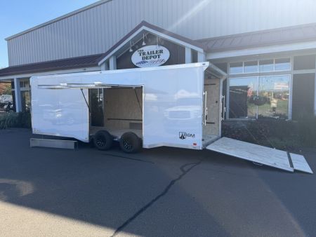 New ATC 8’6″ X 24′ ROM ENCLOSED CAR HAULER WITH ESCAPE DOOR 9.9K