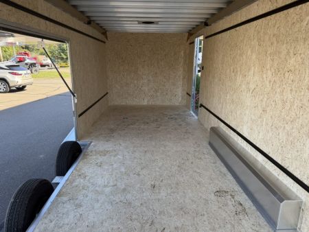 New ATC 8’6″ X 24′ ROM ENCLOSED CAR HAULER WITH ESCAPE DOOR 9.9K