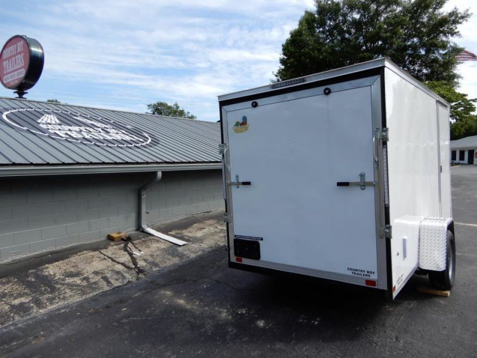 New 2027 Covered Wagon 6X12 Enclosed, 6'6" Height