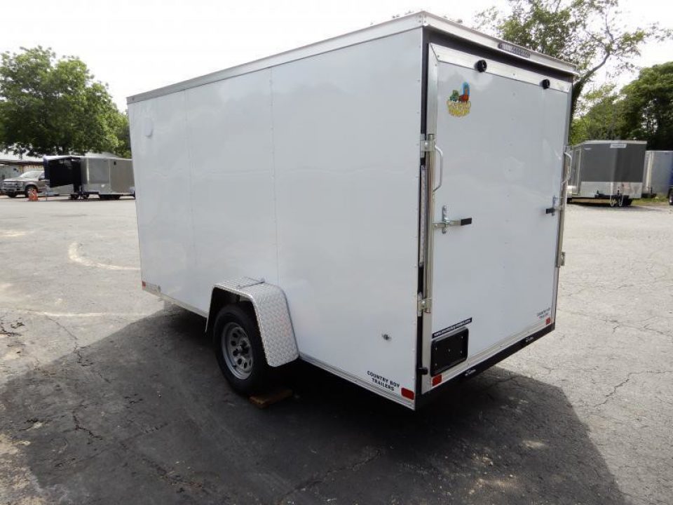 New 2027 Covered Wagon 6X12 Enclosed, 6'6" Height