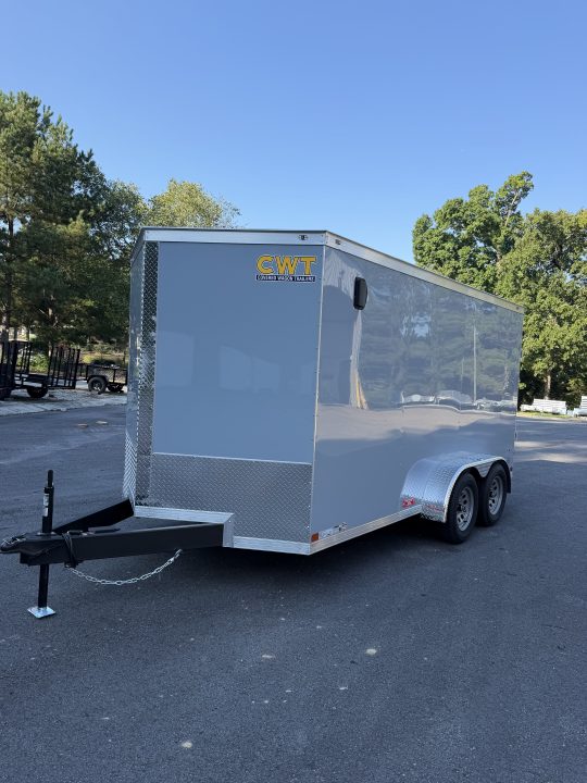 New 2026 Covered Wagon 7'x14' Enclosed, 6'6" Inside Height, 48" Side Door