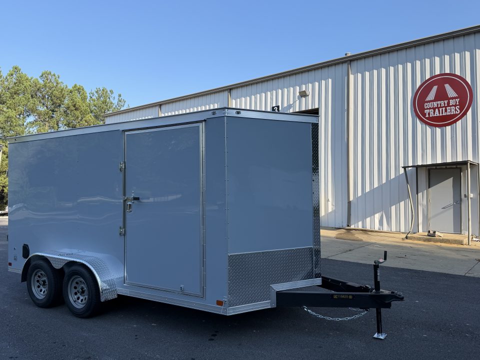 New 2026 Covered Wagon 7'x14' Enclosed, 6'6" Inside Height, 48" Side Door
