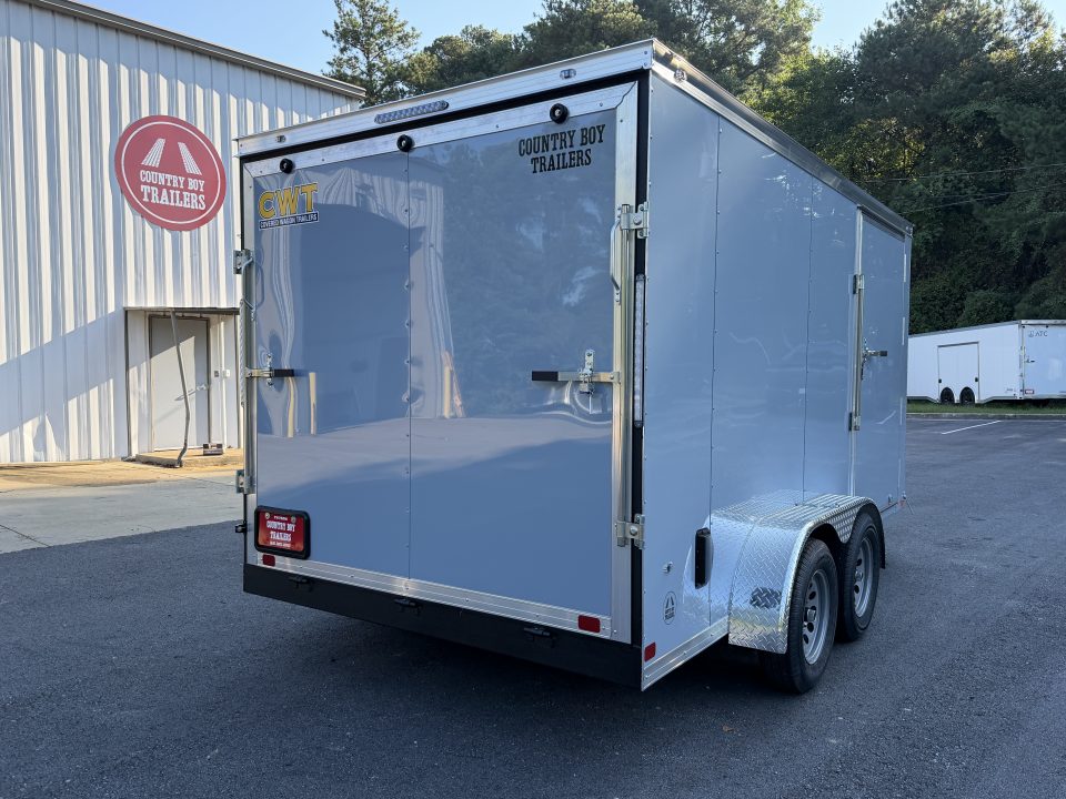 New 2026 Covered Wagon 7'x14' Enclosed, 6'6" Inside Height, 48" Side Door