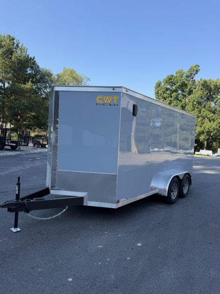 New 2026 Covered Wagon 7'x14' Enclosed, 6'6  Inside Height, 48  Side Door