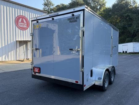 New 2026 Covered Wagon 7'x14' Enclosed, 6'6" Inside Height, 48" Side Door