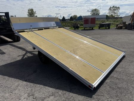 New 2027 Mission 101X12 Open Flat Snowmobile Trailer