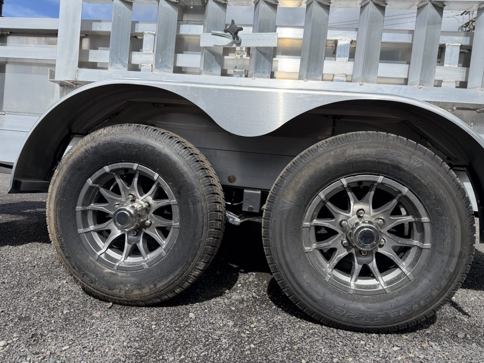New 2027 Mission Aluminum 6X12 Dump Trailer 10K