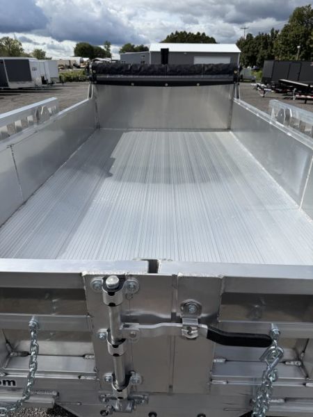 New 2027 Mission Aluminum 6X12 Dump Trailer 10K