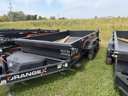 New 2027 RAWMAXX DUMP 183A14BP14K Orange X 83X14 TA 19  SIDES (GVW:14000) MID KNIGHT BLACK