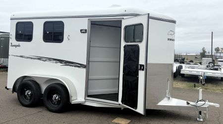 New 2027 Thuro-Bilt Renegade 2 Horse Trailer - 1' Added Length-Extra Divider Catch Horse Trailer