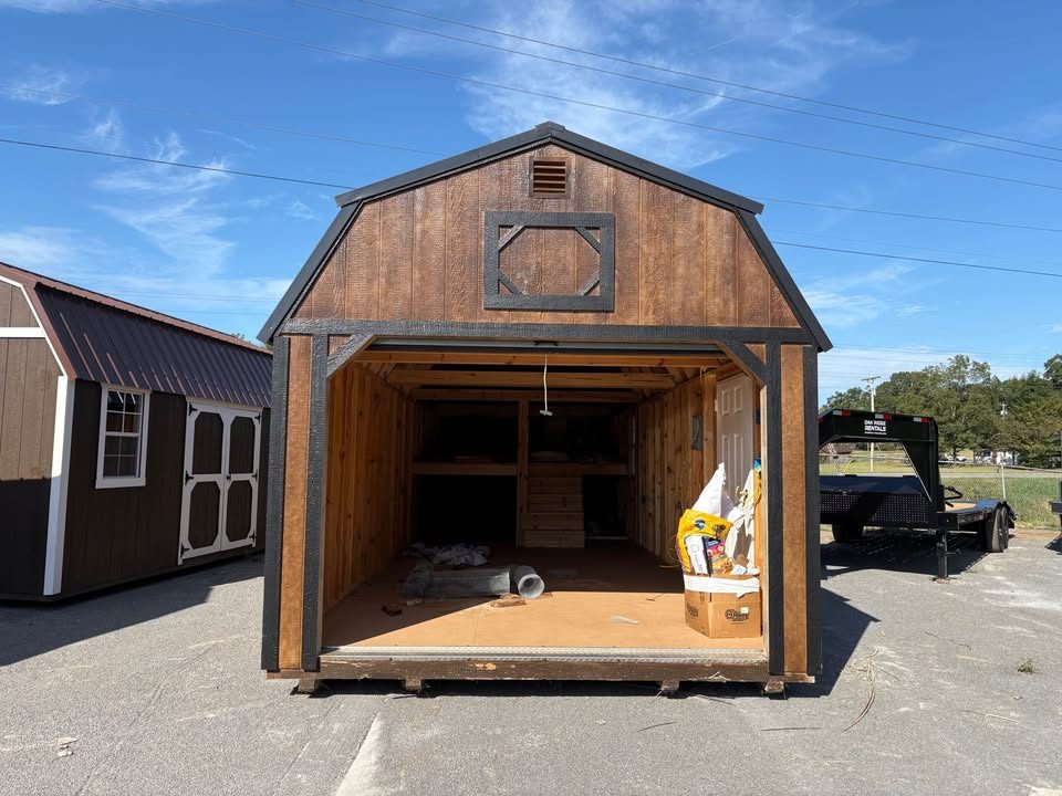 New 2026 Oak Ridge 12x32 Lofted Garage *REPO*
