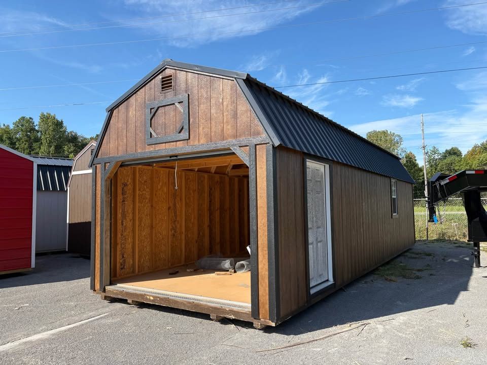 New 2026 Oak Ridge 12x32 Lofted Garage *REPO*
