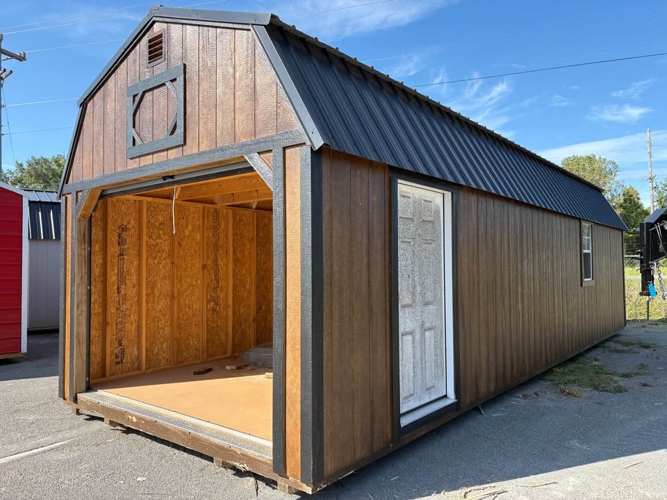 New 2026 Oak Ridge 12x32 Lofted Garage *REPO*