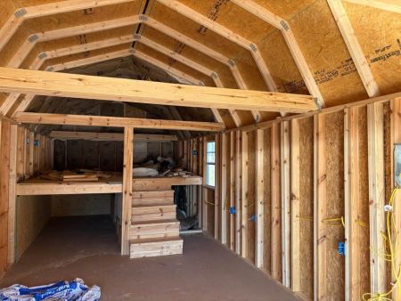 New 2026 Oak Ridge 12x32 Lofted Garage *REPO*