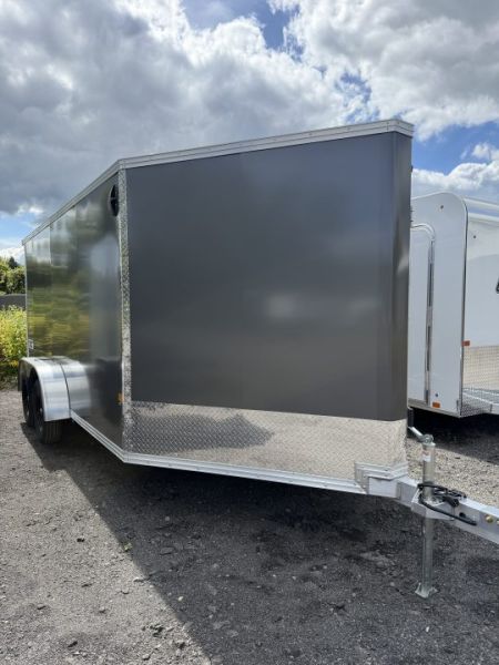 New 2027 E-Z Hauler 7X14 XLT Pro Enclosed Snowmobile Trailer 6K