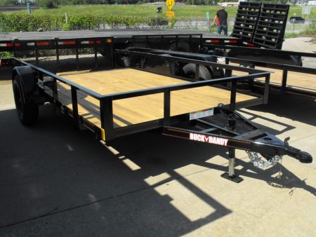 New 77 X 12 Utility Trailer Dove 2' Gate