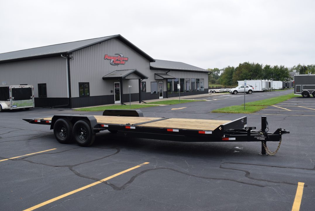 New 2027 BND Trailers 7x24 14K Gravity Tilt Equipment Equipment Trailer