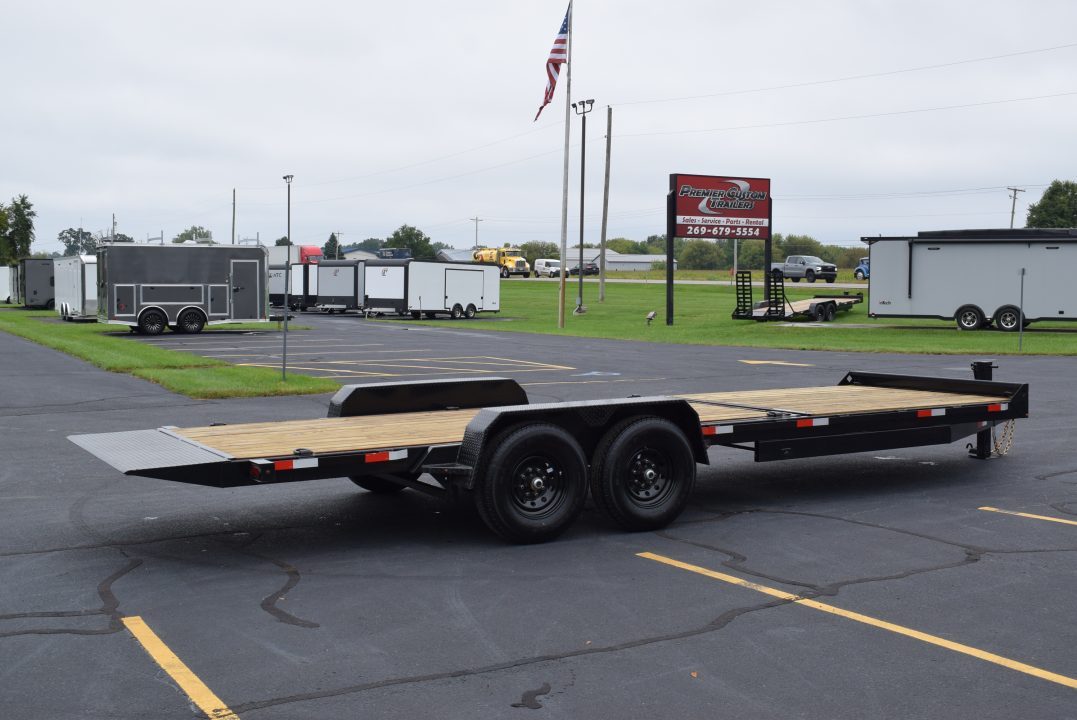 New 2027 BND Trailers 7x24 14K Gravity Tilt Equipment Equipment Trailer