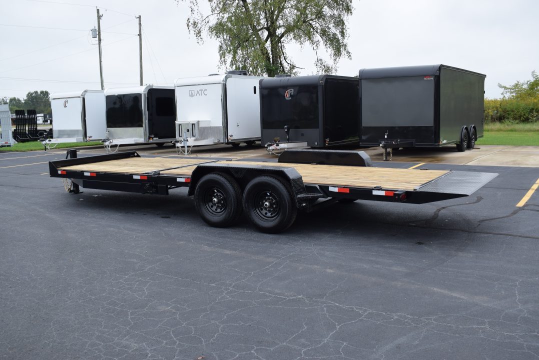 New 2027 BND Trailers 7x24 14K Gravity Tilt Equipment Equipment Trailer