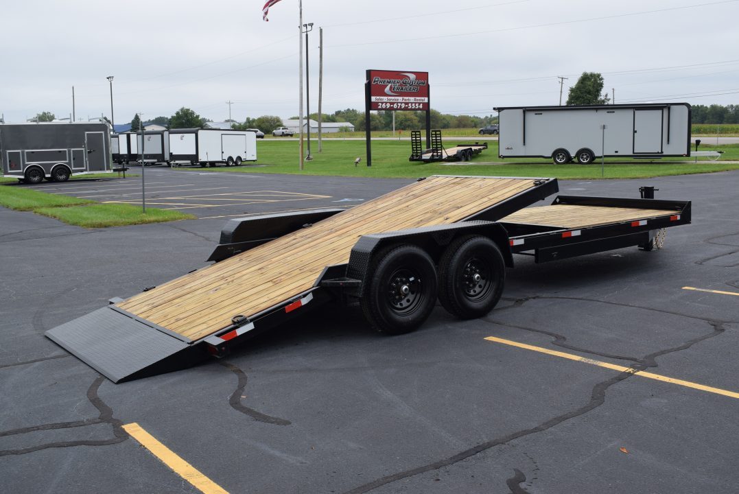 New 2027 BND Trailers 7x24 14K Gravity Tilt Equipment Equipment Trailer