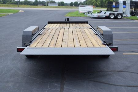 New 2027 BND Trailers 7x24 14K Gravity Tilt Equipment Equipment Trailer