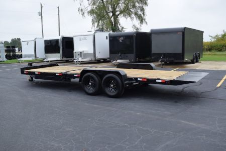 New 2027 BND Trailers 7x24 14K Gravity Tilt Equipment Equipment Trailer
