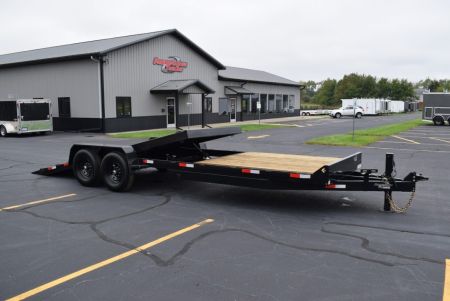 New 2027 BND Trailers 7x24 14K Gravity Tilt Equipment Equipment Trailer