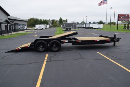 New 2027 BND Trailers 7x24 14K Gravity Tilt Equipment Equipment Trailer