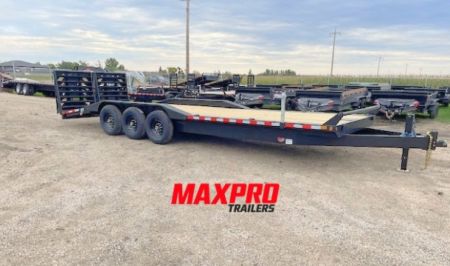 New 2027 Canada Trailers 22'+4' Beavertail Equipment Trailer Drive over fenders