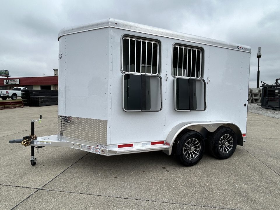 New 2027 Exiss Trailers Express 2 Horse Bumper Pull Horse Trailer