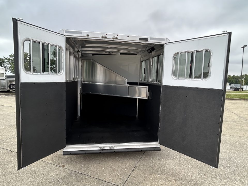 New 2027 Exiss Trailers Express 2 Horse Bumper Pull Horse Trailer