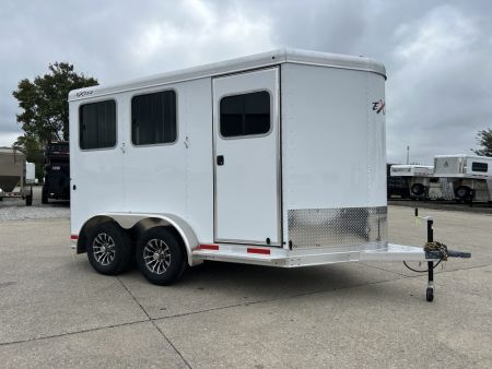 New 2027 Exiss Trailers Express 2 Horse Bumper Pull Horse Trailer