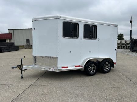 New 2027 Exiss Trailers Express 2 Horse Bumper Pull Horse Trailer