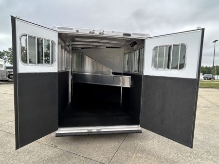 New 2027 Exiss Trailers Express 2 Horse Bumper Pull Horse Trailer