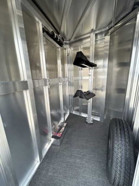 New 2027 Exiss Trailers Express 2 Horse Bumper Pull Horse Trailer