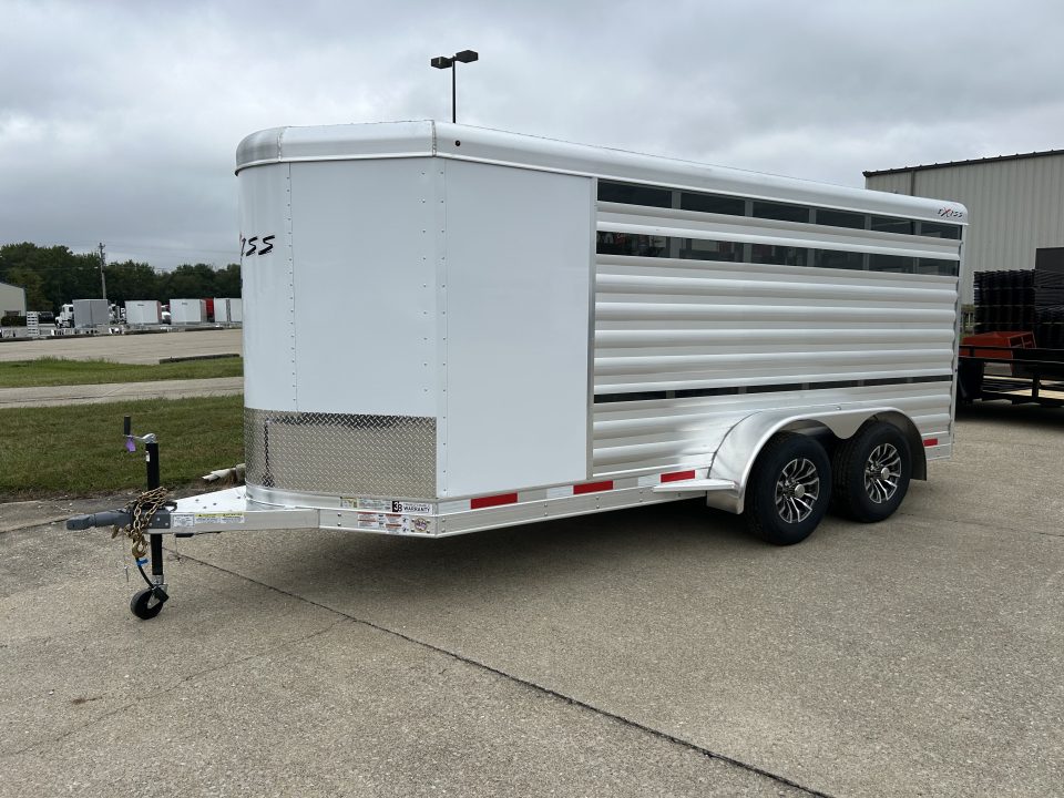 New 2027 Exiss Trailers Exhibitor 615A 6 Pen Stock Trailer