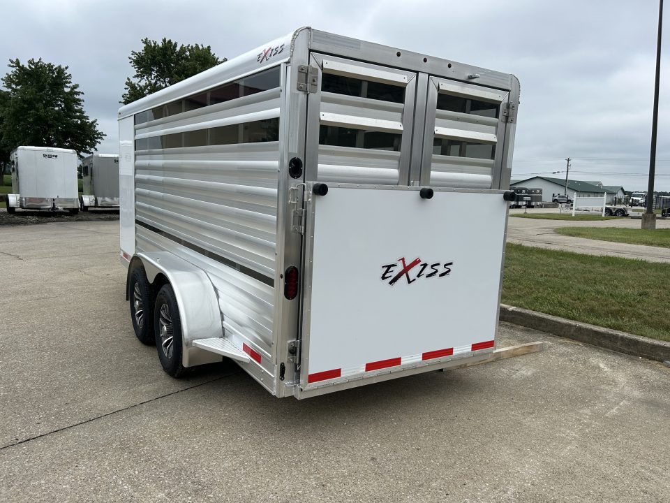 New 2027 Exiss Trailers Exhibitor 615A 6 Pen Stock Trailer