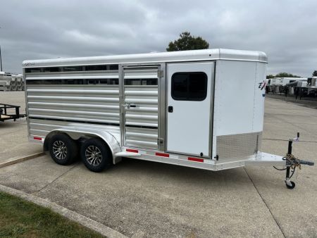 New 2027 Exiss Trailers Exhibitor 615A 6 Pen Stock Trailer
