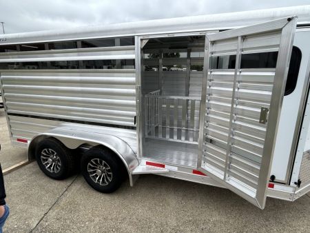 New 2027 Exiss Trailers Exhibitor 615A 6 Pen Stock Trailer