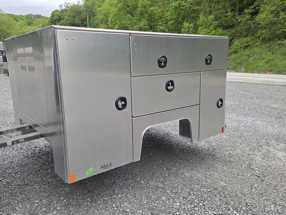 New Martin Truck Bodies Aluminum HSB Service Body 8' SRW HSB 57" Tall Compartments Service Bodies